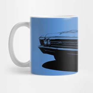 1967 Chevelle - monochrome stylized Mug